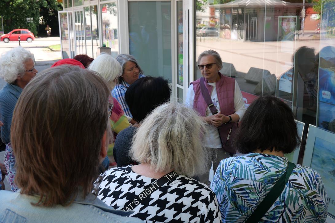 Kunstwanderung mit Heike Bleckmann und Renate Krohn